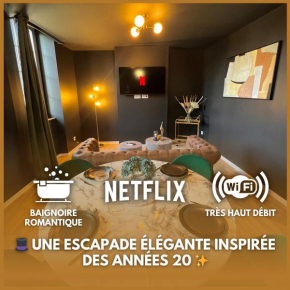 Gatsby Room - Élégance et Intimité des Années 20 !